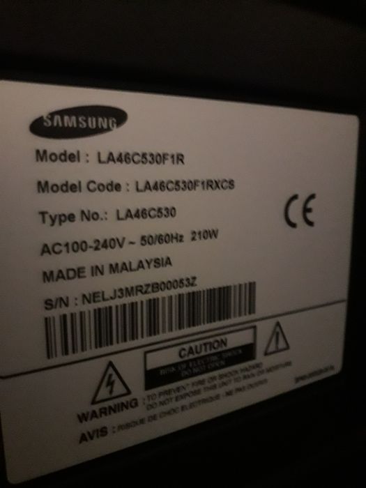 Samsung LA46C530F1R - Телевизор 46" LCD FullHD
