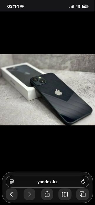 Айфон 13 жағдайы жаксы 10/10 гарантяда тұр обмен самсунг