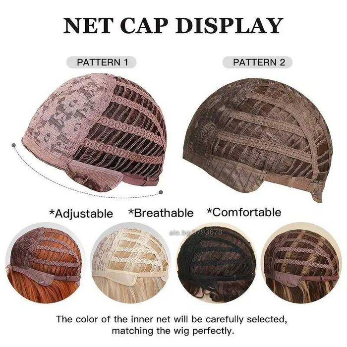 Сребристо сива къса вълнообразна перука с бретон