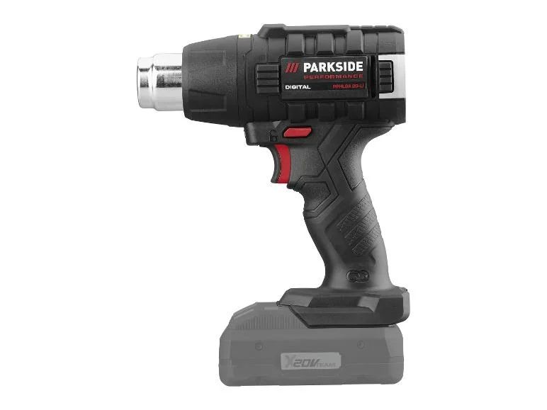 PARKSIDE PERFORMANCE Безжичен пистолет за горещ въздух, Парксайд