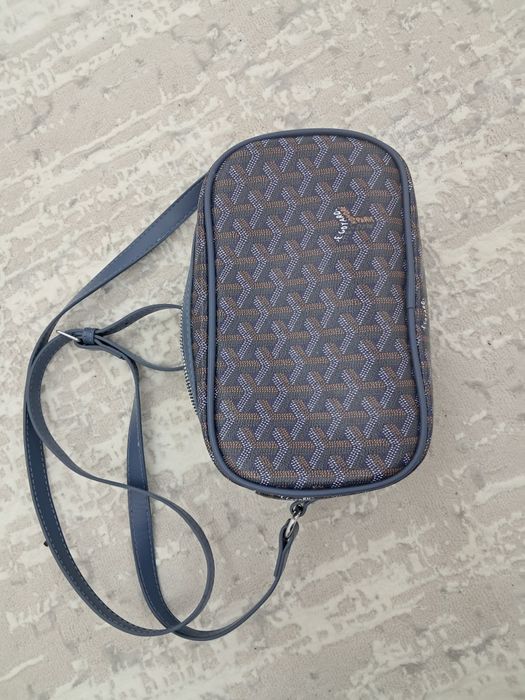 Барсетка Goyard blue