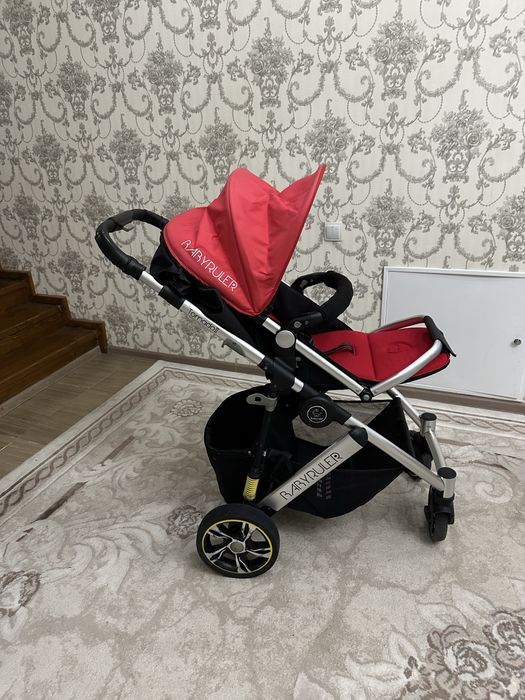 Продается мощная коляска baby ruler автолюлька 2 в 1