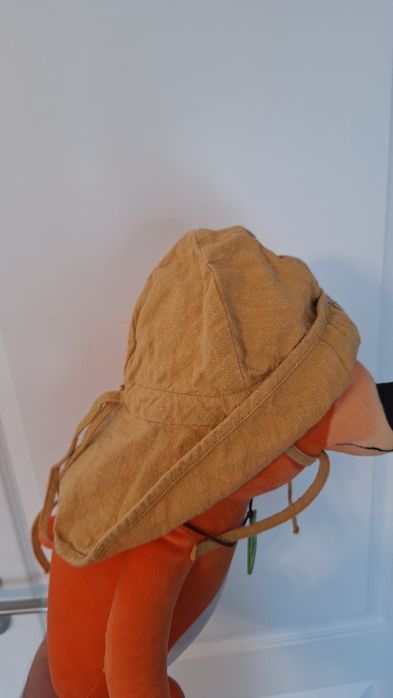 Pălărie de soare Stellar Atelier, 100% In, Mărimea S (1-4 ani) – Mustard