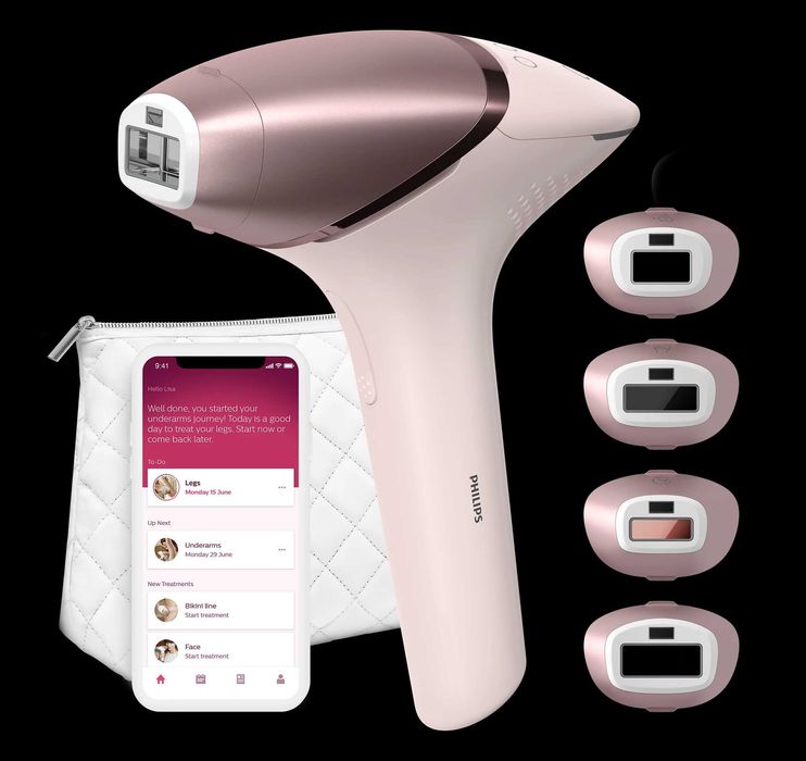 Фотоепилатор IPL Philips Lumea Seria 9000 BRI958 и технология SenseIQ