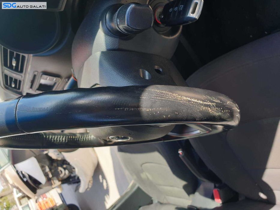 Volan Piele 3 Spite FARA Airbag Kia Rio 3 2011 - 2015 (uzura) [Q2916]