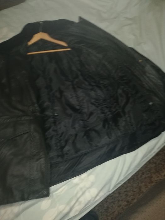 Офицерска кожена шуба - естествена кожа 52 номер