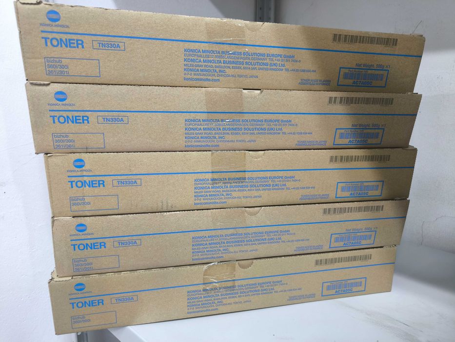 Тонер картридж TN330A Konica Minolta 300i 301i 360i 361i  ОРИГИНАЛ