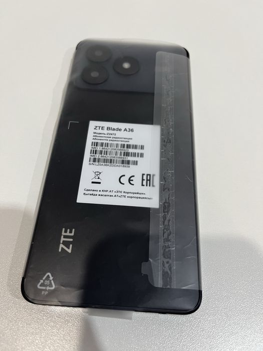 Новый Смартфон ZTE Blade A36