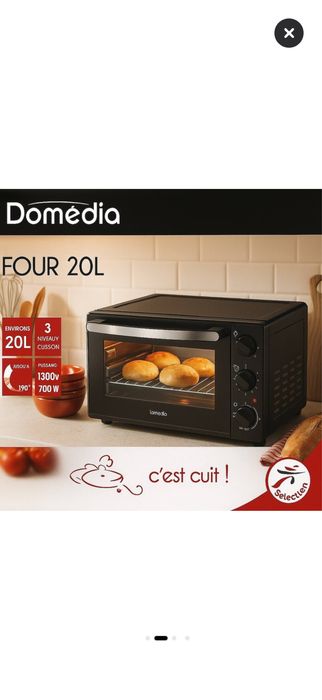 Cuptor electric Domedia 20L – compact, eficient și versatil
