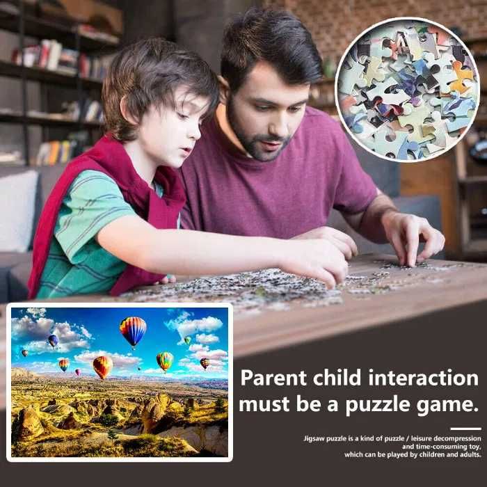 Puzzle Cappadocia 1000piese. Marime 75x50cm. Nou ambalat!