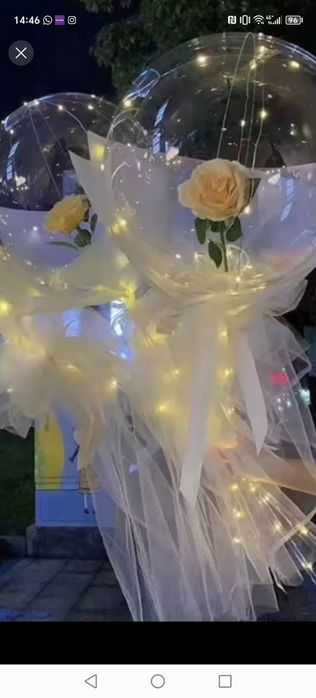 Продам цветок в бабл шаре