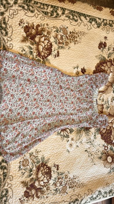 Платье летнее в цветочек