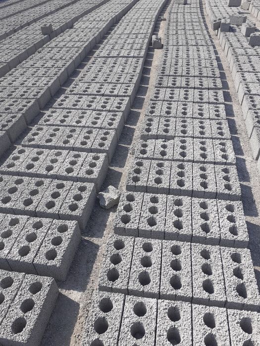 Сапалы шлакаблоктар.