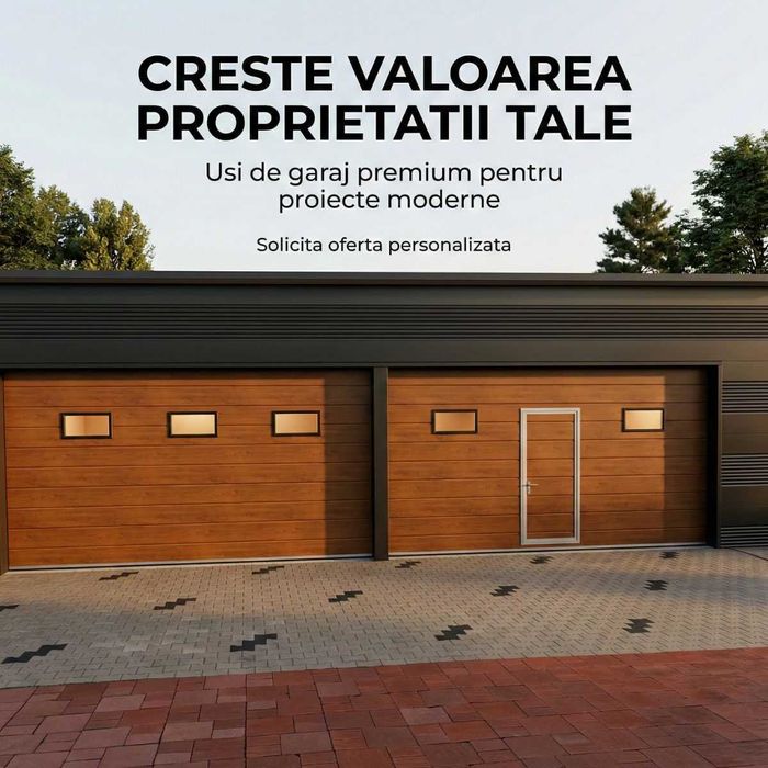 usi de garaj sectionale profesionale automate