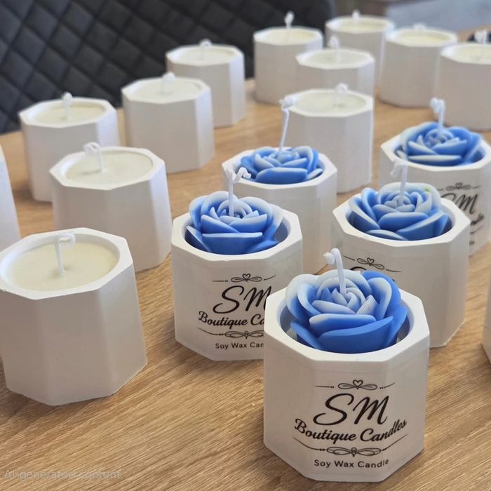 Соева свещ "Blue velvet"