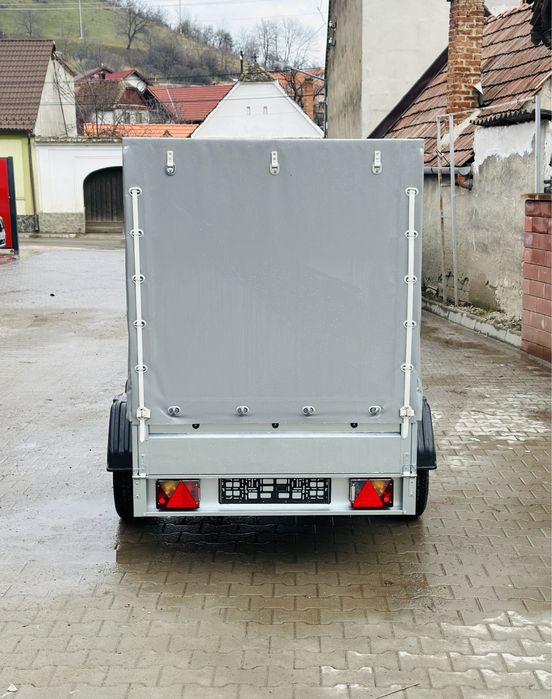 Remorca 2 axe 750 kg NOUA categoria: B