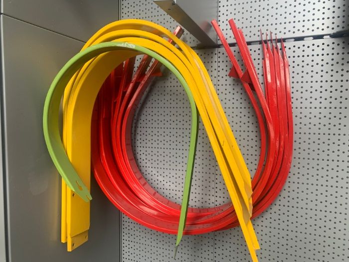 tabla pickup balotiera Welger Claas John Deere