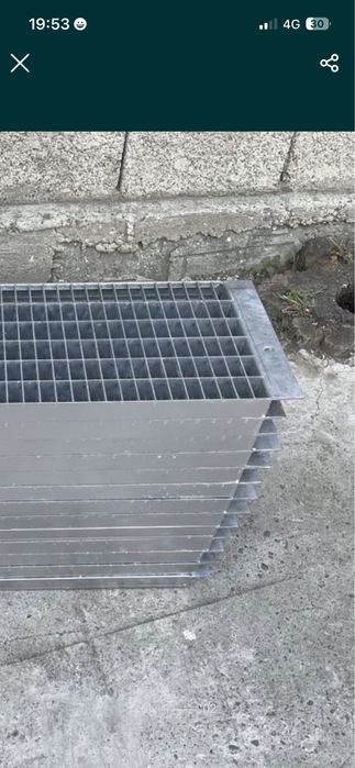Trepte zincate 24x80