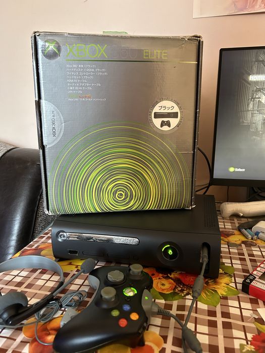 Japan Xbox 360 Elite Rar Full Box