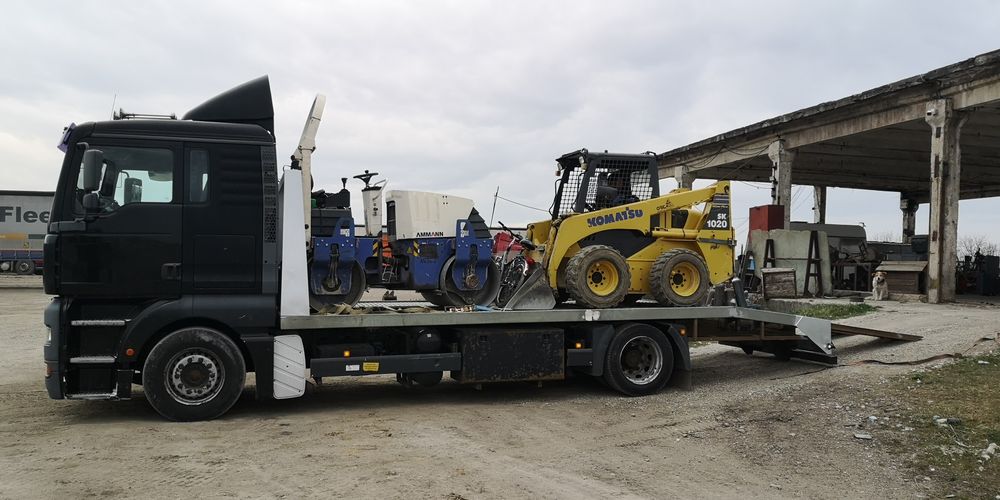 Transport utilaje, marfă, tractări auto