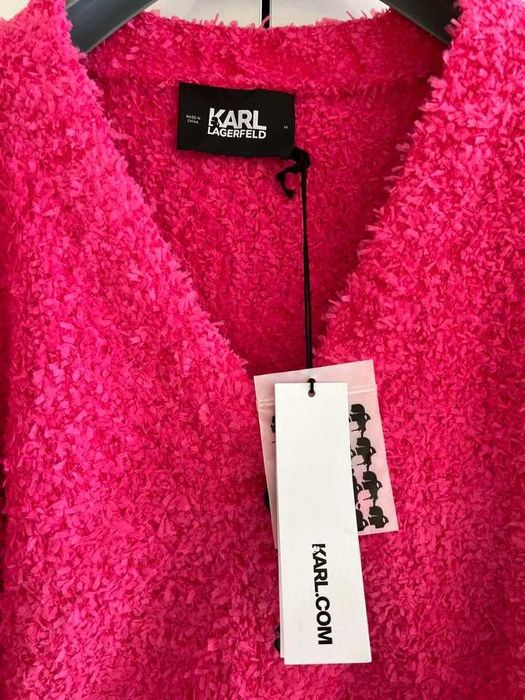 Нова жилетка KARL LAGERFELD в розово, размер М