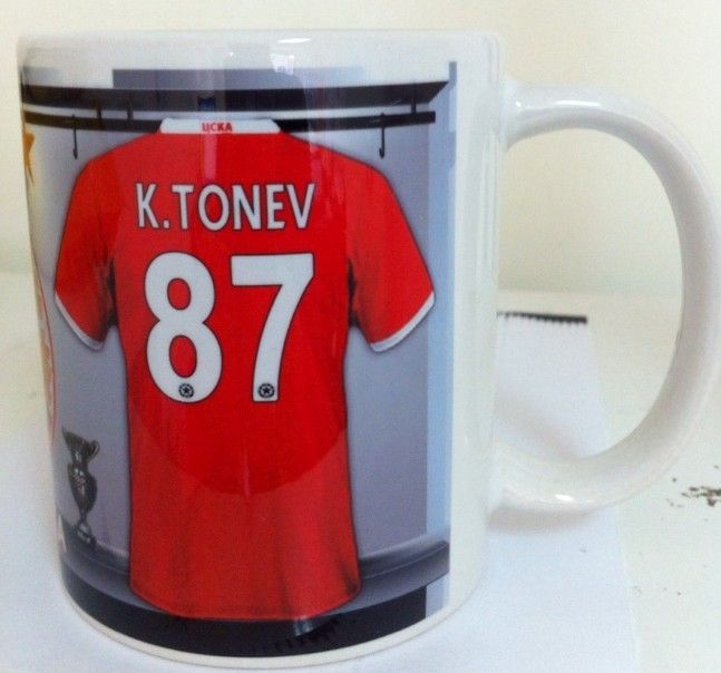Уникална Футболна Фен Чаша На ЦСКА с Ваше Име И Номер!Чаша на CSKA!