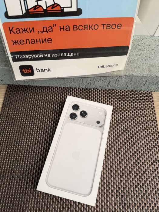 НОВ!USA 1Tb *ЛИЗИНГ* iPhone 17 Pro Max Silver / ГАРАНЦИЯ