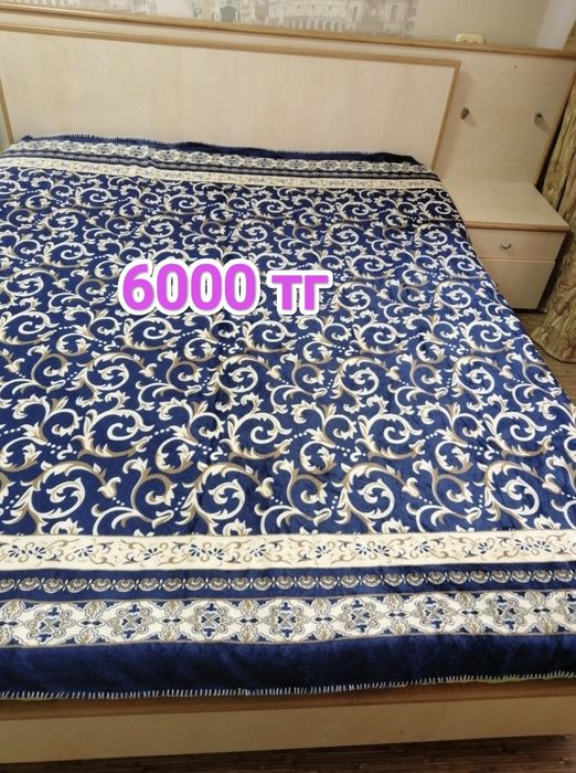 Тёплый плед бамбуковый 200x200