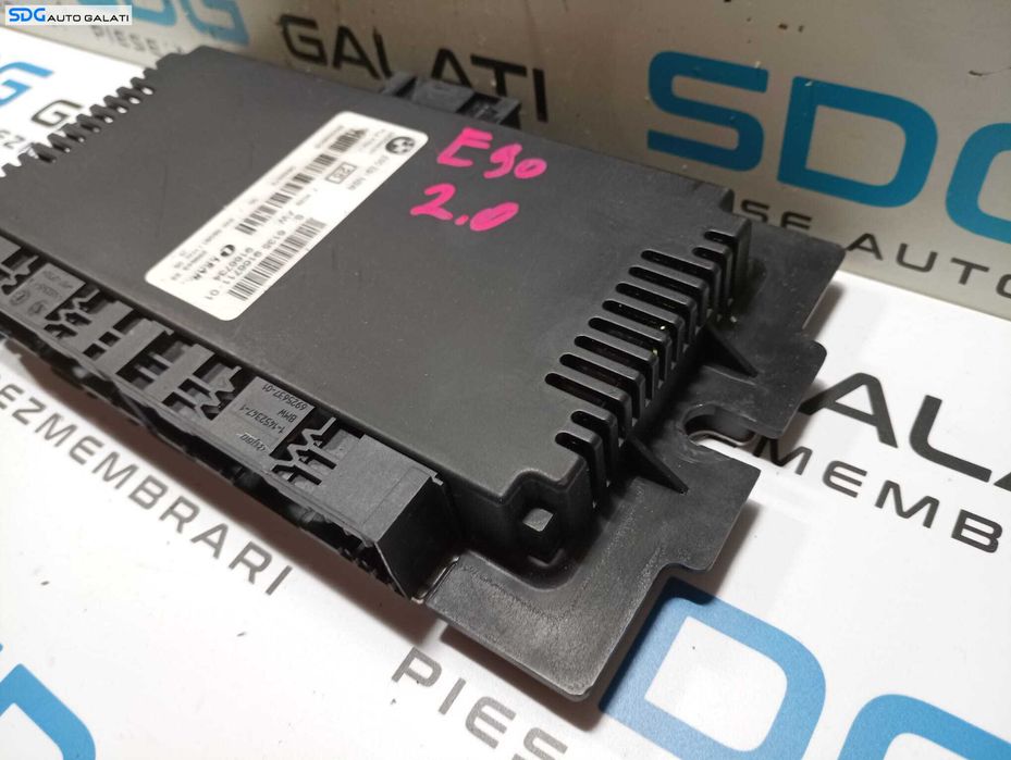 Unitate Modul Calculator Control Lumini BMW Seria 3 E90 E91 2004 - 2011 Cod 6135 9166711-01 [M5982]