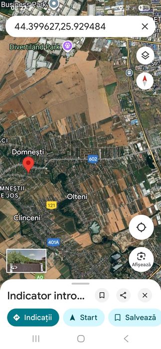 Teren Domnesti Intravilan 1181 mp toate utilitatile