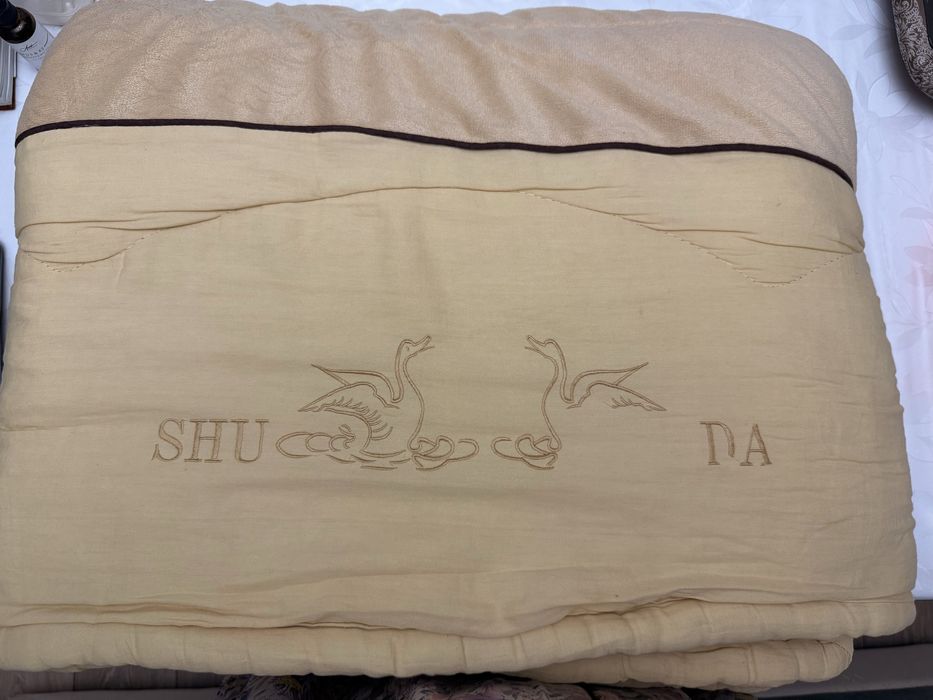 подушки перьевые, одеяло