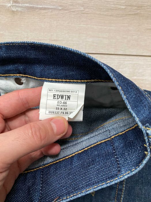 EDWIN ED 55 Relaxed мъжки дънки размер W33 L32