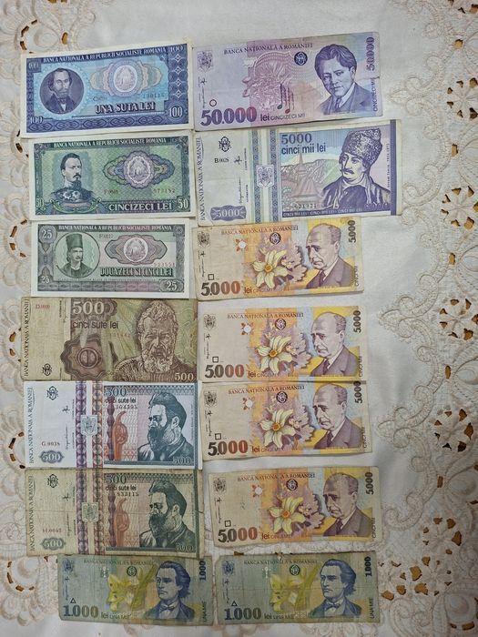 Vând bancnote vechi