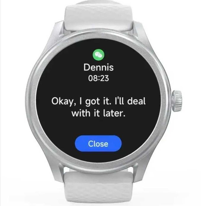 ЧИСТО НОВ! Смарт часовник HAMA 5010 сребрист с 1г. гаранция