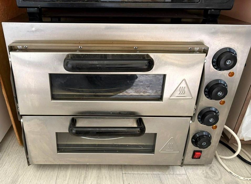 Профессиональная пицца-печь CG-2S, 2 камеры