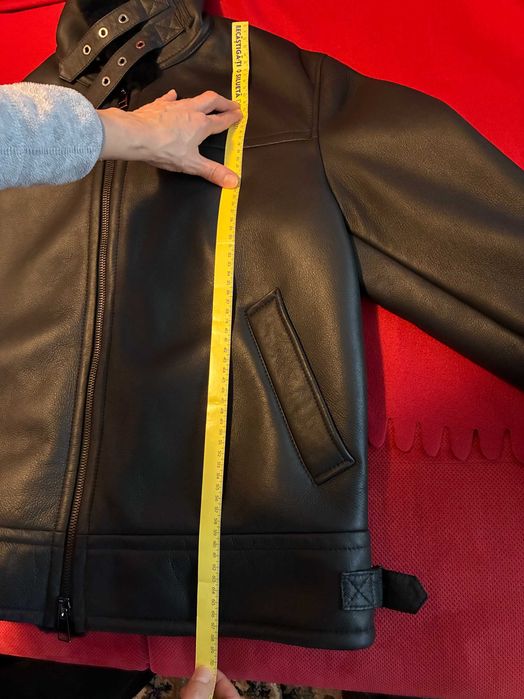 Geaca tip cojoc Shearling original Made in Italy noua