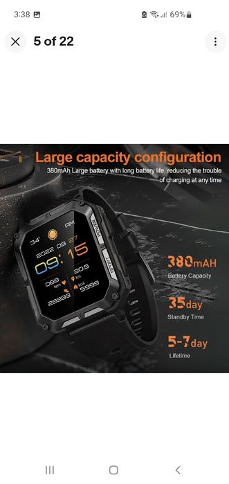 Smart watch Da Fit Android или ios