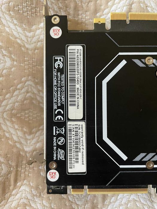 Видеокарта Palit GeForce RTX 2080