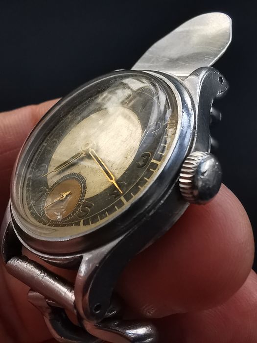 Ceas Tissot Militar Anii'40 -31 mm -Funcționează excelent !