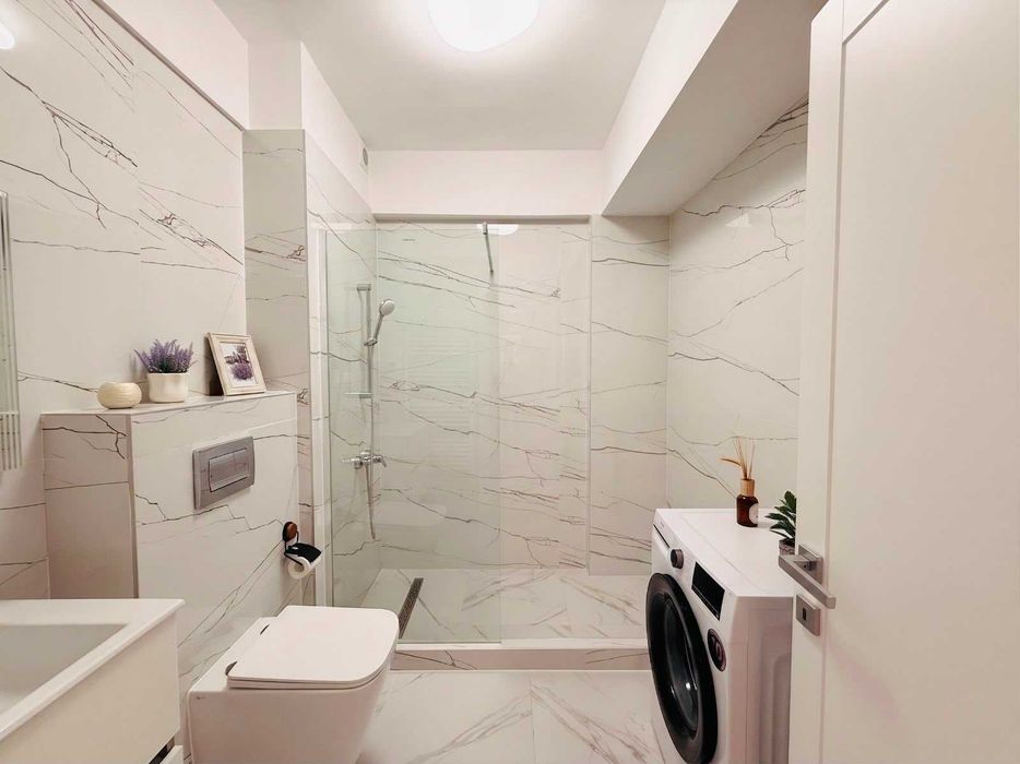 Apartament 2 camere Premium | Ivory Residence Pipera | Terasă către grădină | Parcare | Prima închiriere