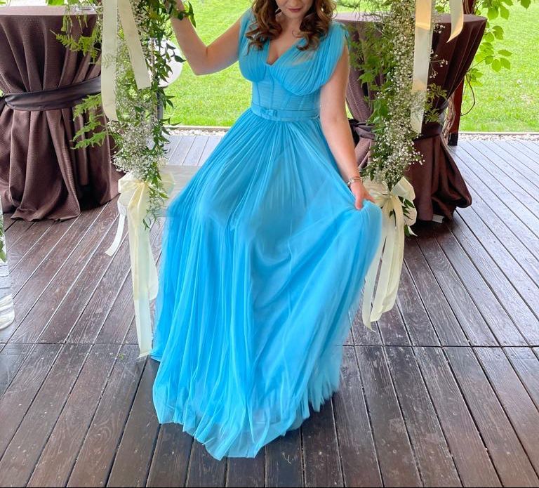 Rochie Ana Radu - turcoaz
