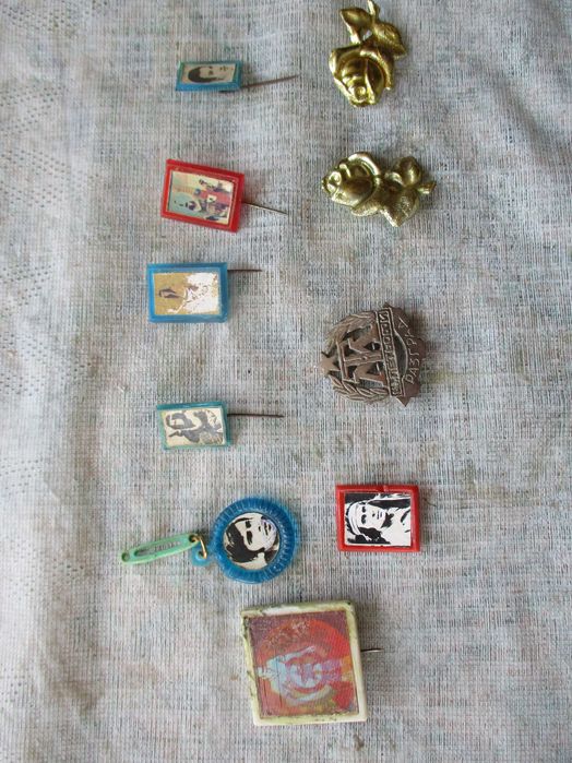 Значки стари разни видове