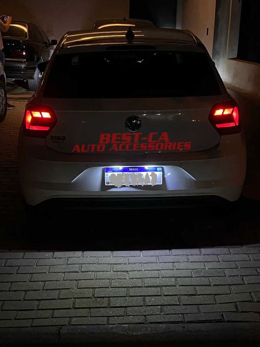 Комплект LED плафони за регистрационен номер Volkswagen, Seat и Skoda