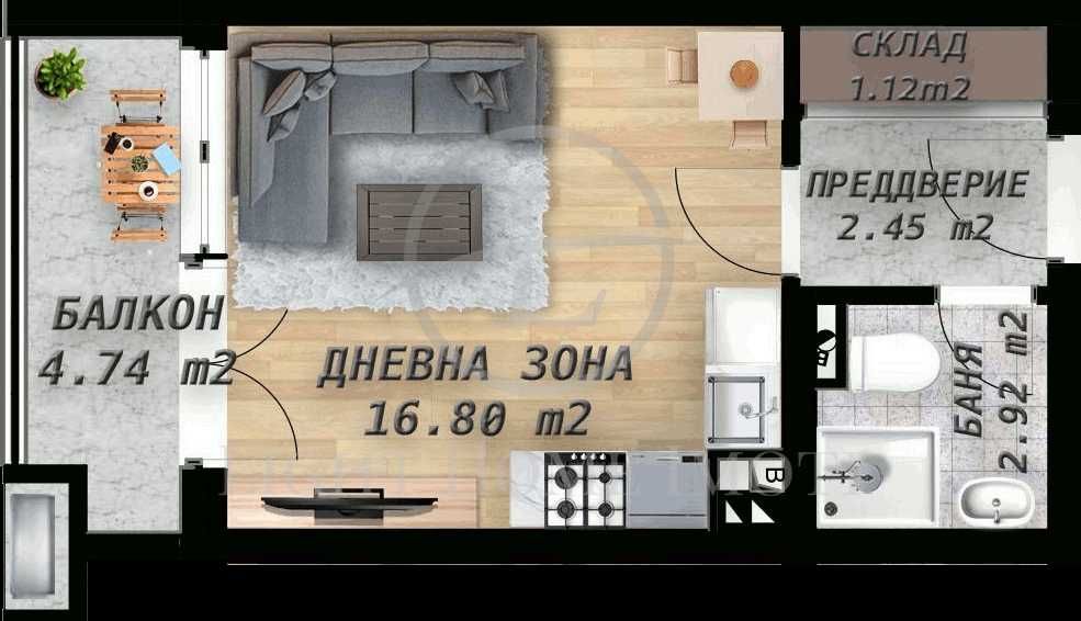 Реф. 3581 Едностаен Беломорски