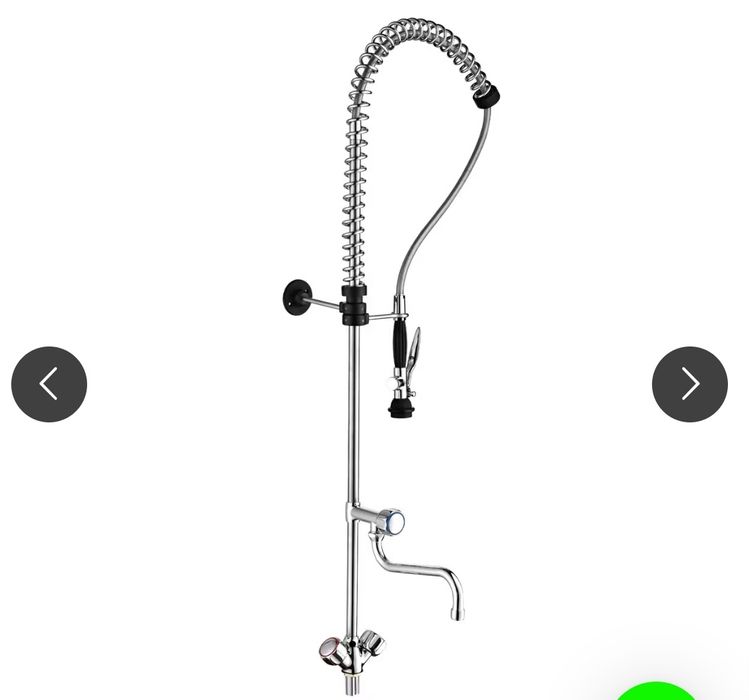 Duş de spălat vase + mixer apă  Baterie Robinet Chiuvetă