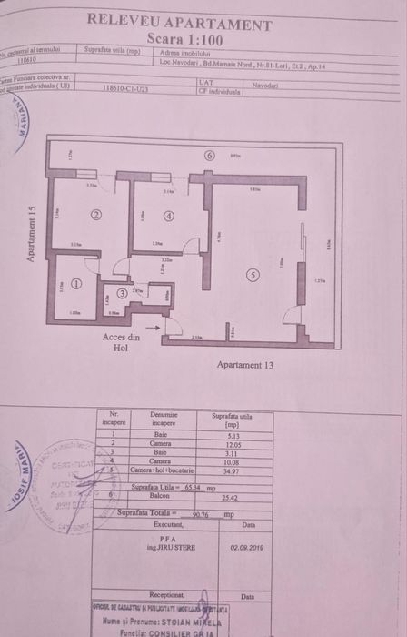 Apartament 3 camere Mamaia Nord