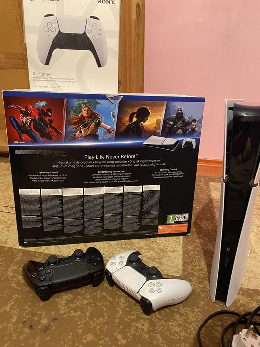 Пс5 слим на 1 тб