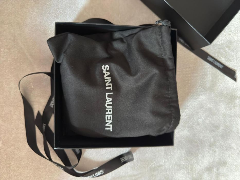 Saint Laurent Cassandre Logo Belt