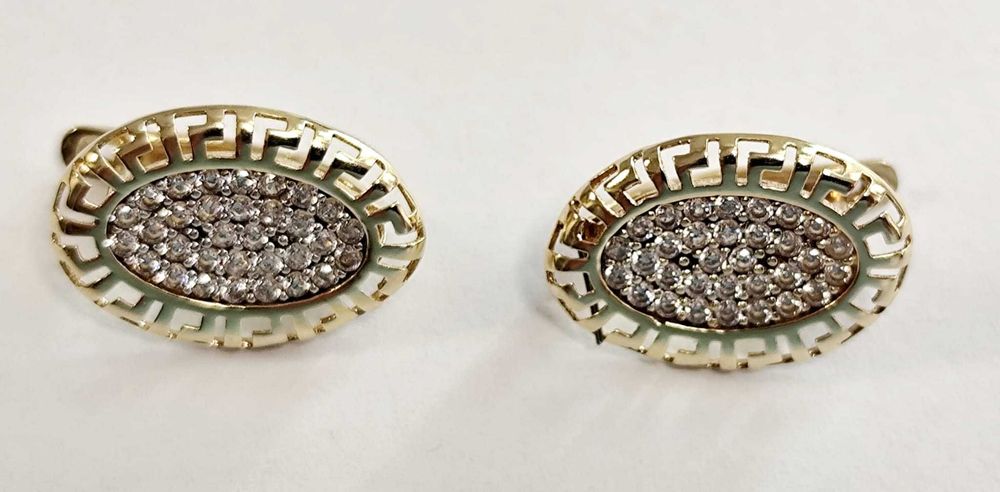 Cercei aur 14K , 4.00gr (AG35 B 34705) Garantie 2ani!