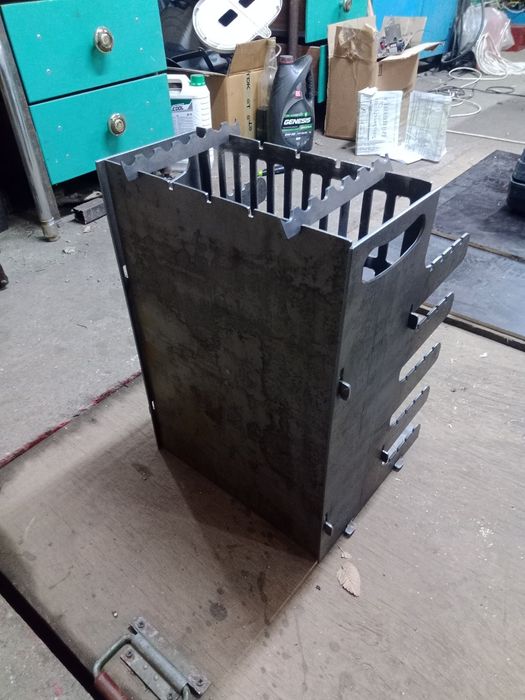 Вертикальный мангал